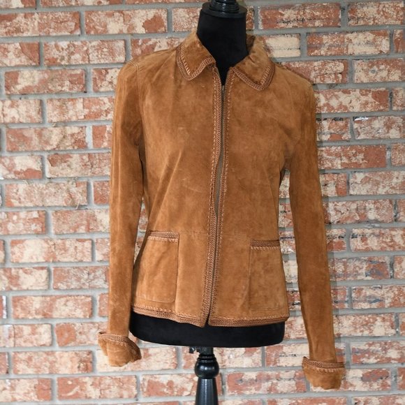 Christopher & Banks Jackets & Blazers - CHRISTOPHER & Banks Suede Jacket